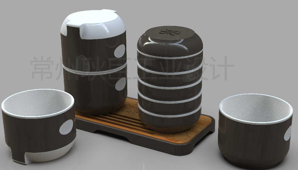 休閑茶具產品外觀設計