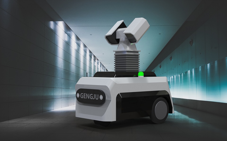 家用巡視機器人設備外觀設計