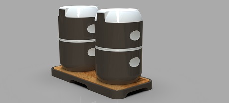 便攜式功夫茶具產(chǎn)品外觀設(shè)計(jì) 便攜式功夫茶具產(chǎn)品外觀設(shè)計(jì)